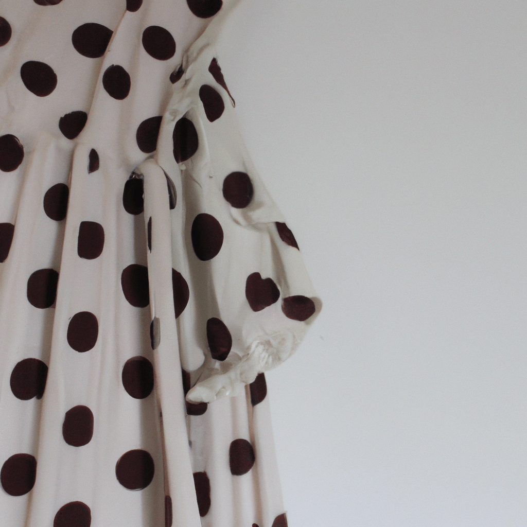 Clothes with polka dots